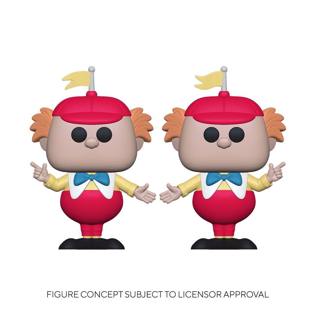 Two identical Funko Pop! figures of Tweedle Dee and Tweedle Dum from Disney's Alice in Wonderland.
