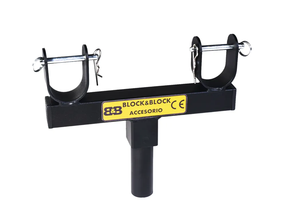 BLOCK AND BLOCK AM3802 Adaptateur de traverse 38mm mâle 59000480