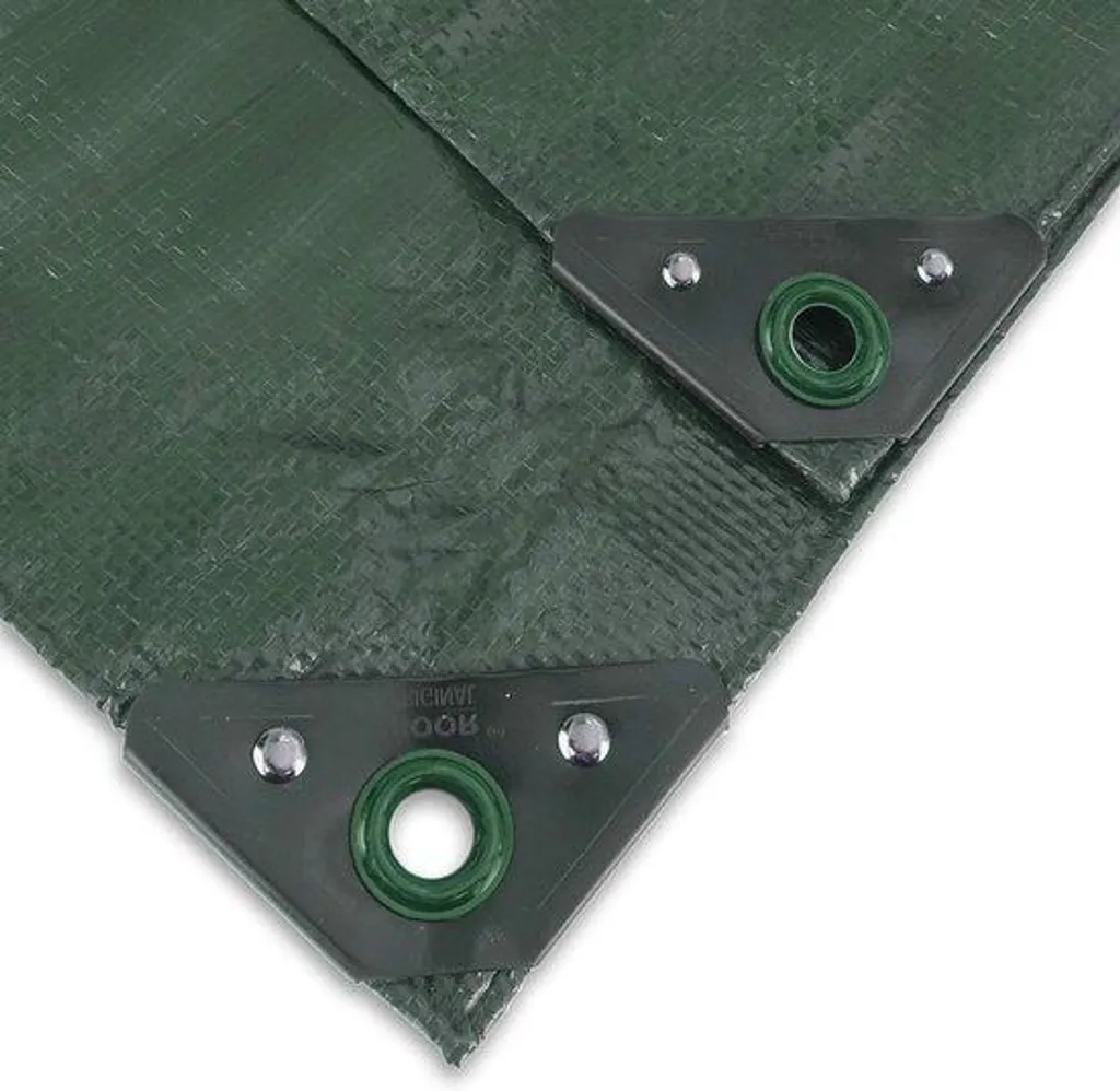 Bâche multifonctionnelle 4x6m résistante aux intempéries coloris vert
