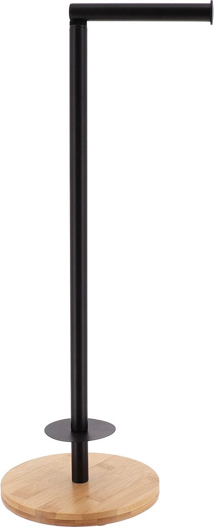 TENDANCE Papierständer Toilettenpapierhalter schwarz Bambus