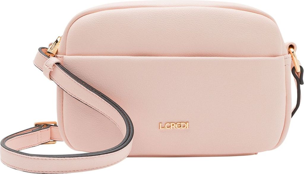 L.CREDI Umhängetasche Olga Crossbody Bag Powder rosa