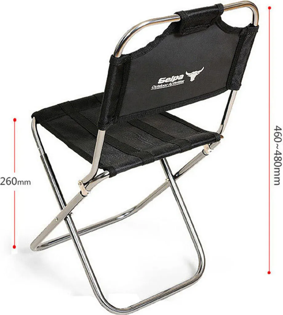 Tabouret extérieur en aluminium résistant avec assise confortable - 5
