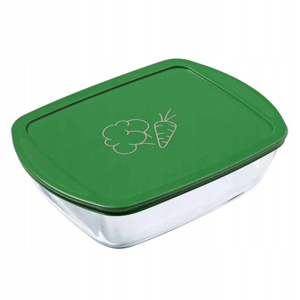 Pyrex Cook & Store Ofenfestes Vorratsglas 23x15 cm Kapazität: 1,2 L grün