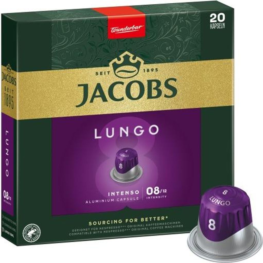 JACOBS 4057025 Jacobs Lungo Intenso 20 St. Obrázok produktu 