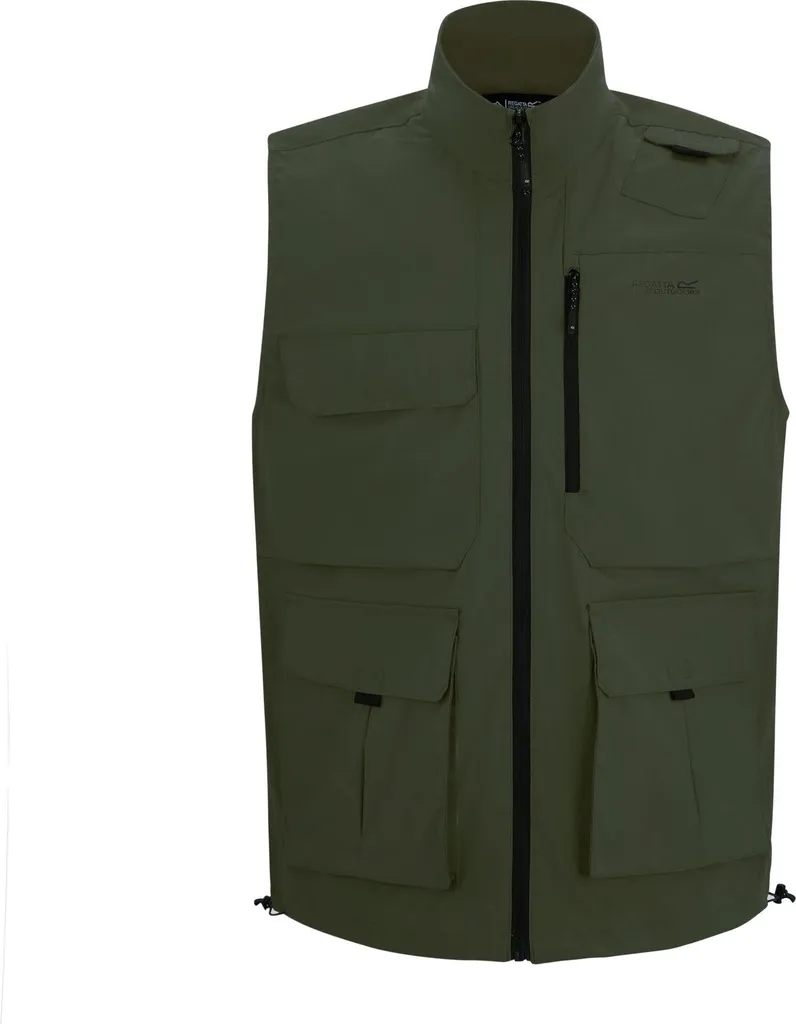 Gilet da Viaggio Regatta RG12636 Uomo S: Anti-Insetto e Idrorepellente