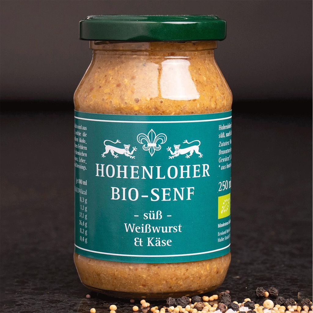 Hohenloher -Senf süß (250 ml) Produktbild 