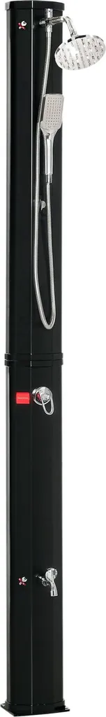 Douche solaire d'extérieur 35L pour éviter l'eau froide dans le jardin