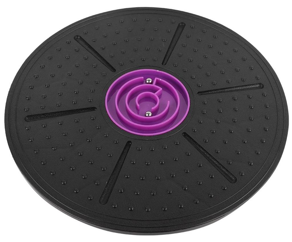 Lila Labyrinth Wackelbrett Balance Board Yoga Training Fitness Übung Stabilitätsscheibe