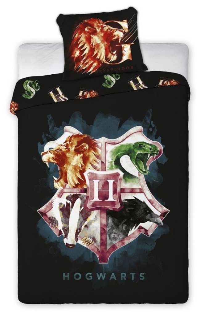 Beddengoed voor kinderen, 140x200 cm, Harry Potter, Productafbeelding 