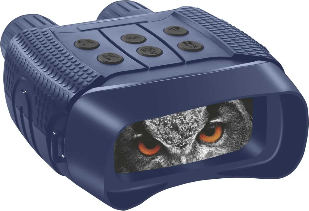 Jumelles de chasse et camping Discovery Night BL10 vision totale noir