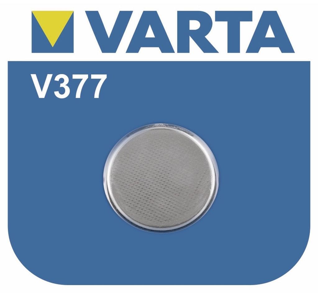VARTA Knopfzelle V377 1,55V 27mAh, kompatibel mit SR626, Produktbild 