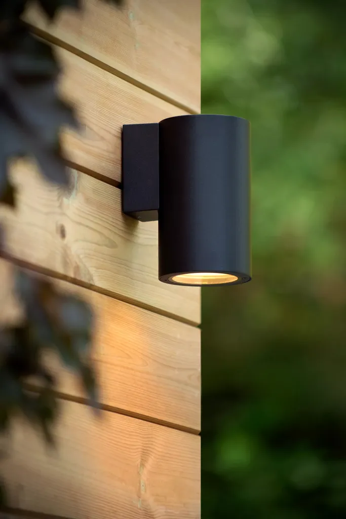 Lanterne murale extérieure noire E27 VOLANTIS - Éclairage jardin robuste