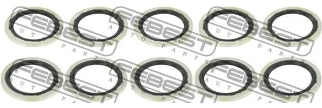 FEBEST RINGAH-018-PCS10 Guarnizione, tubo climatizzatore OE K68069622AA compatibile con Patriot, Cherokee, Compass, 300 C