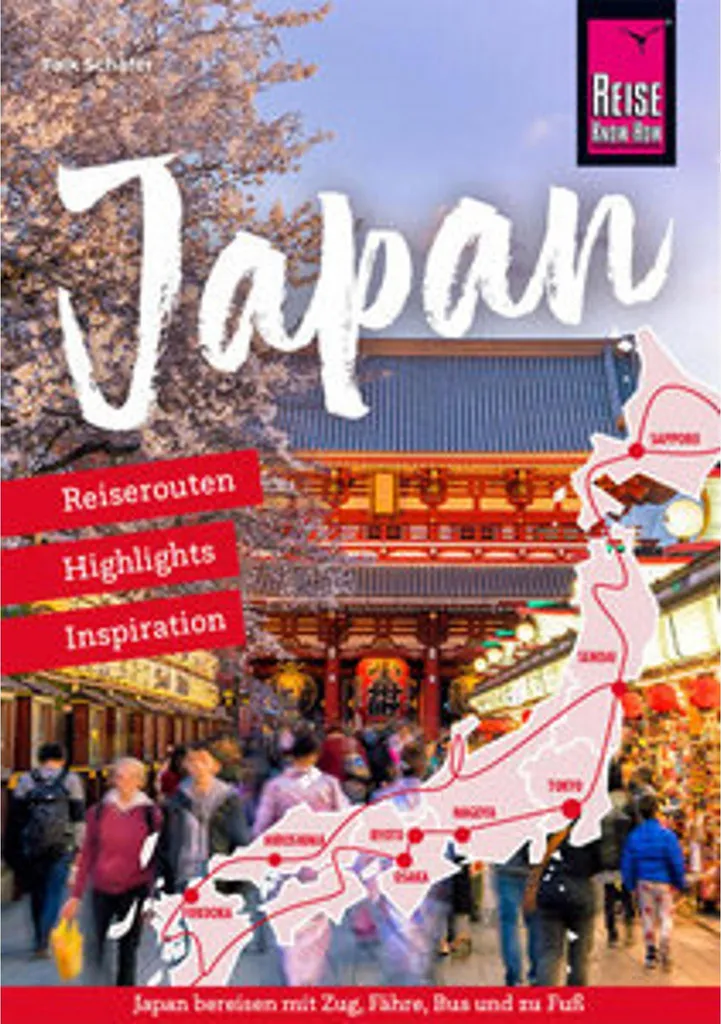 Livre guide de voyage Japon avec les incontournables et cartes culture