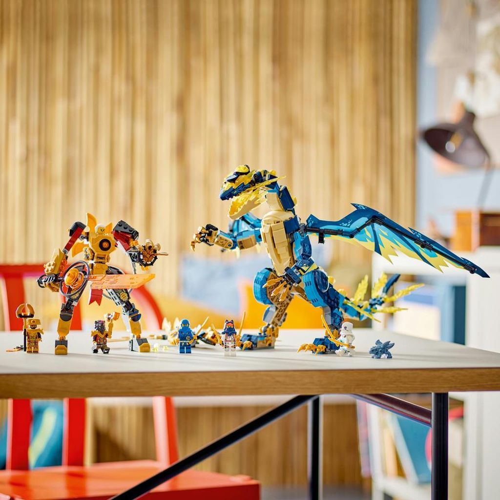 LEGO NINJAGO Smok żywiołu kontra mech cesarzowej, duży Zdjęcie produktu 25