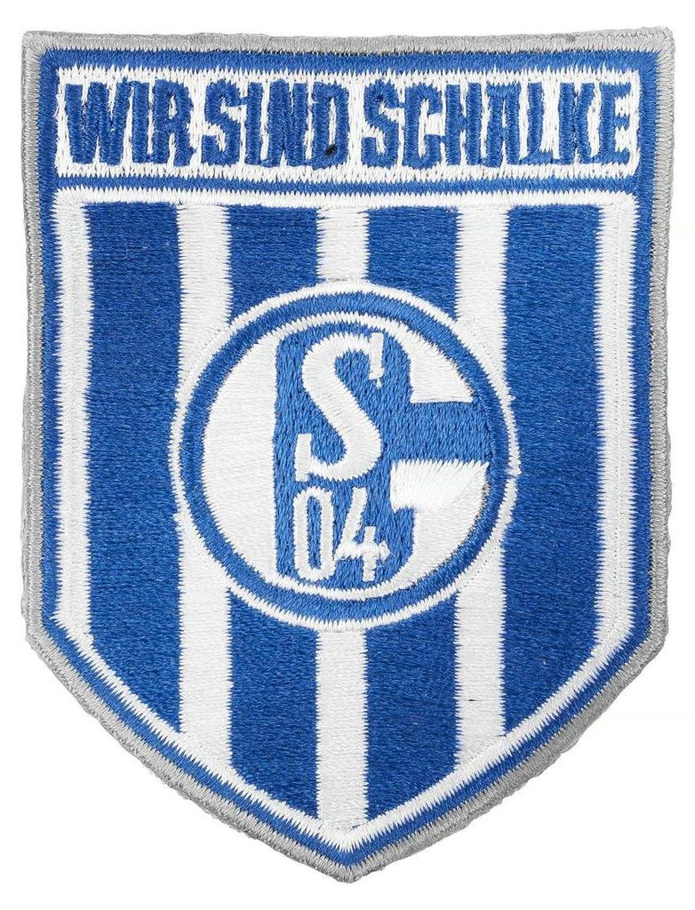 FC Schalke 04 S04 Aufnäher Wir sind Schalke Produktbild 