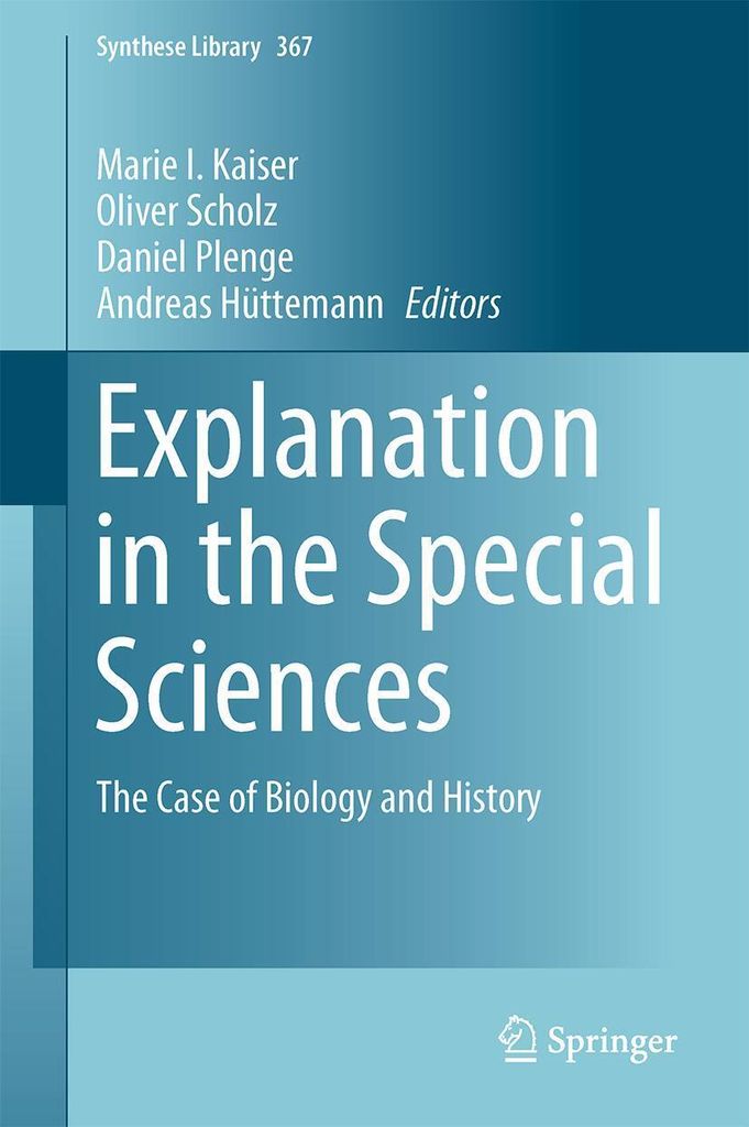Explanation in the Special Sciences