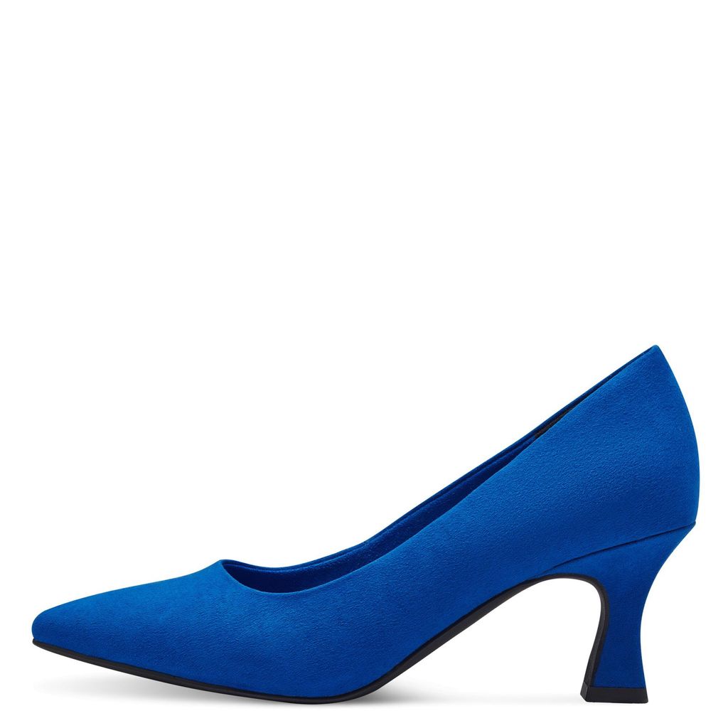 MARCO TOZZI Damen Pumps Mit Trapezabsatz – Spitze, Mit Weicher Feel-me-Sohle, F-Weite