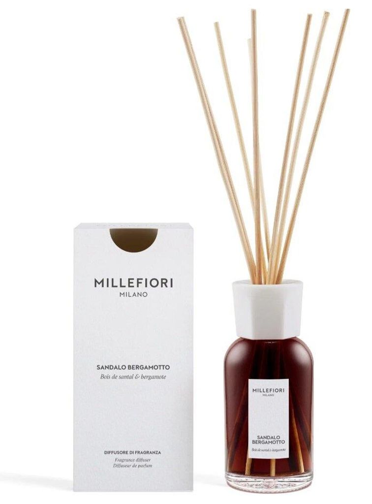 Millefiori Milano Difuzér s tyčinkami Sandalo Bergamotto Obrázek produktu 