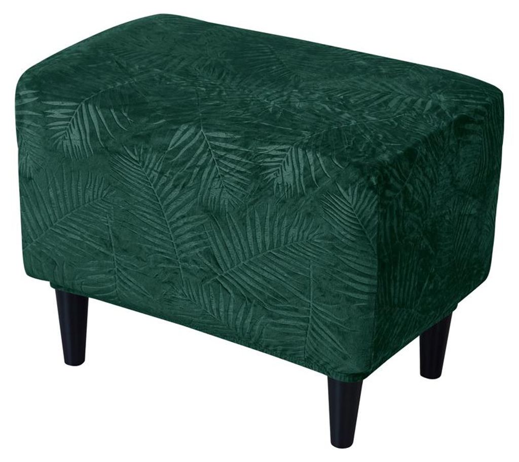 Hockerbezug / Poufbezug für Fußhocker und Pouf – Produktbild 
