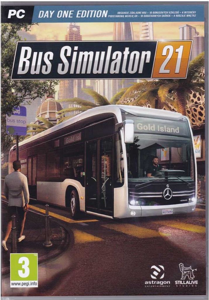 Pc Games Pc Bus Simulator 21-day One Edition-pl/cz Durchsichtig Durchsichtig One Size