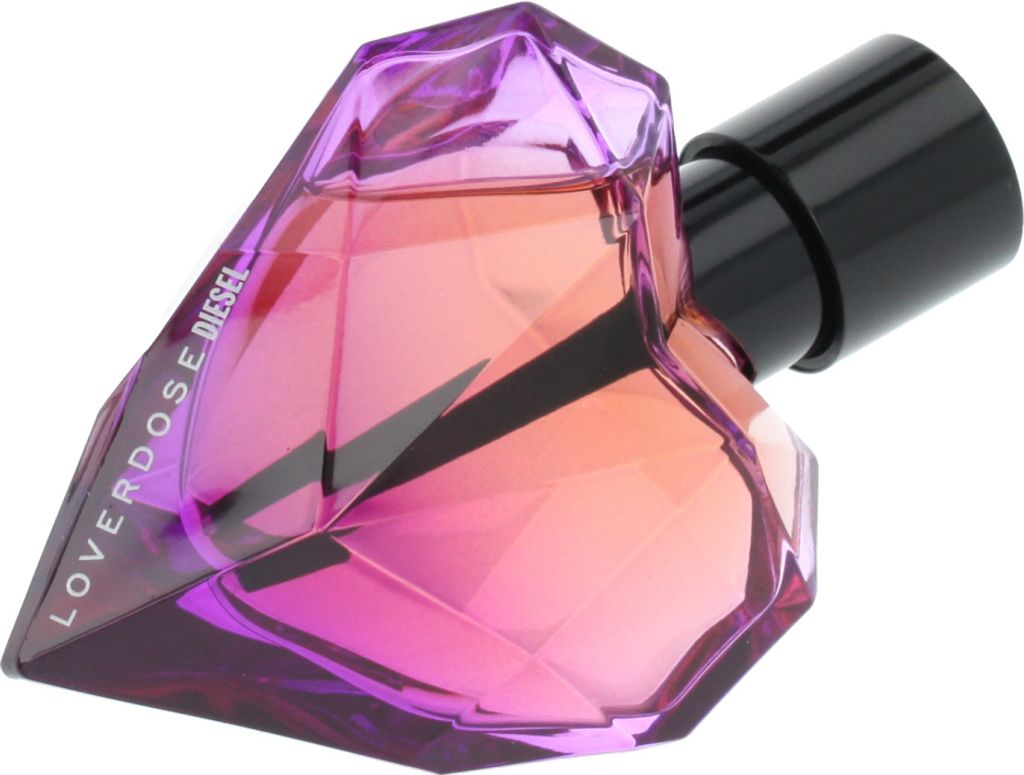 DIESEL Loverdose, Frauen, 30 ml, Nicht nachfüllbare Flasche, Mandarine, Sternanis, Gardenia, Jasmin, Bernstein, Vanille