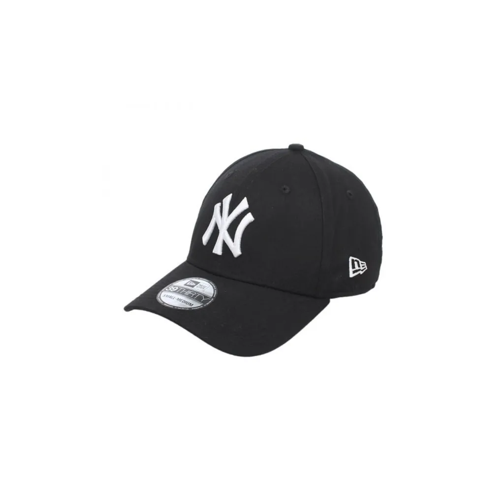 Casquette New Era Noire Ajustée S-M 10145638-001 avec Tissu Respirant