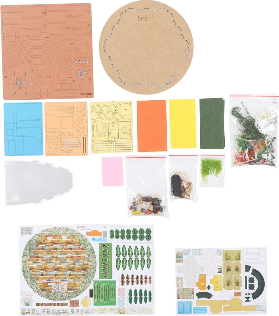 Kit maison miniature montage facile : fini les puzzles complexes DIY