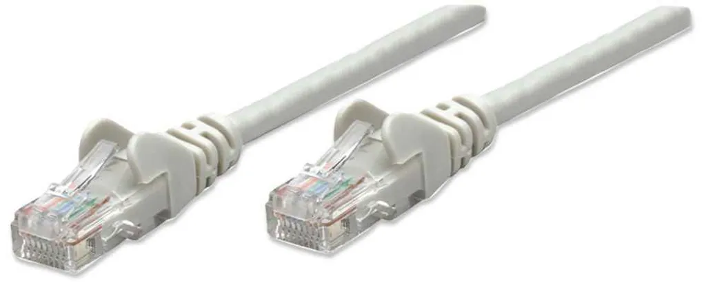 Cavo Rete 2m Intellinet 334112 Cat6 RJ45 Grigio - Gaming & Workstation