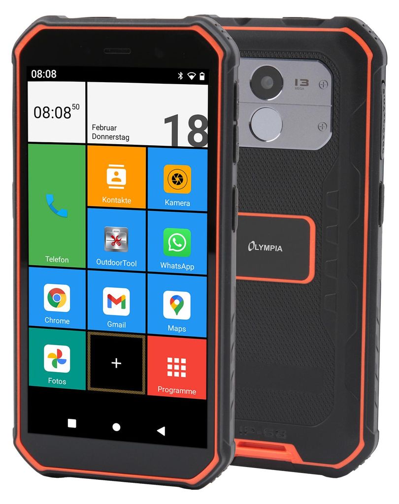 Outdoor Smartphone Wasser-Staubschutz nach Klasse IP68  Produktbild 