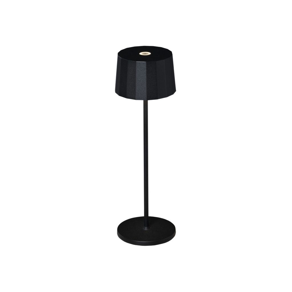Akumulatorowa lampa stołowa Konstsmide Positano | czarna | Zdjęcie produktu 