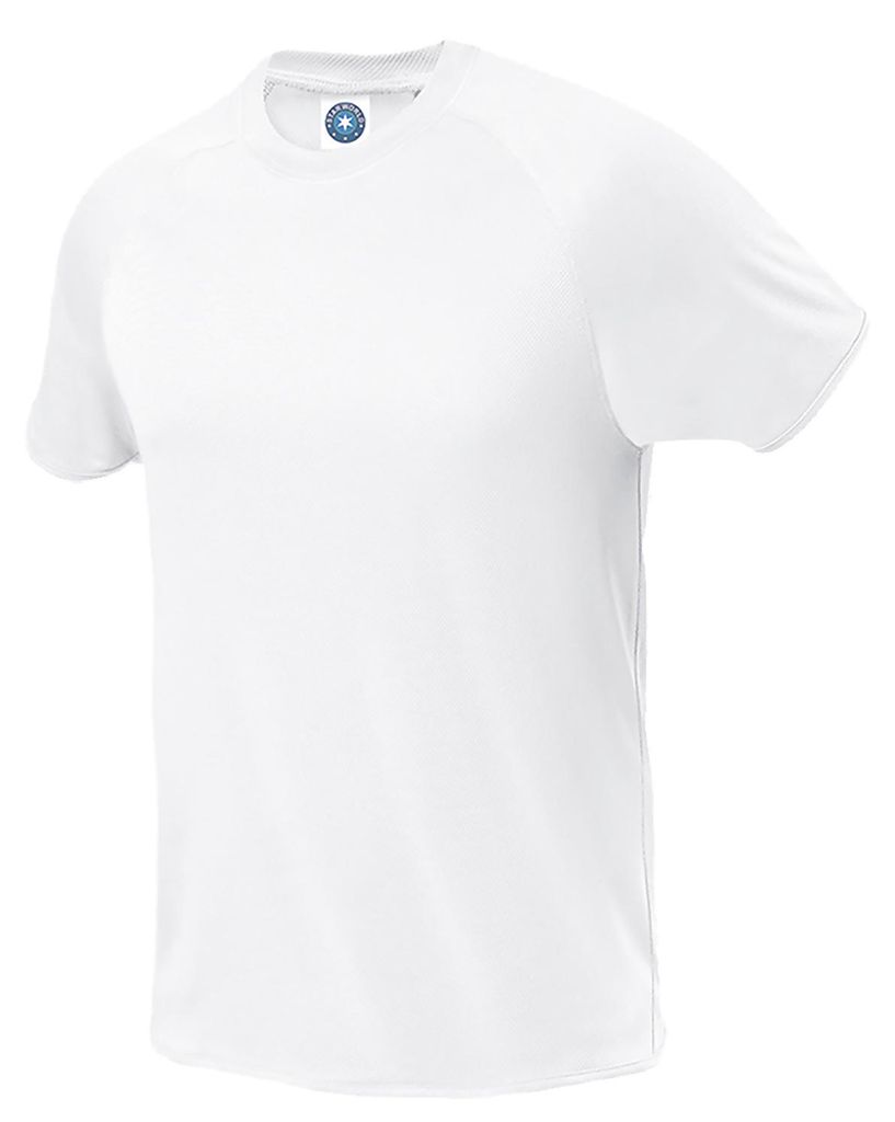 Starworld - T-Shirt für Herren, Sport LT4124 (XS) (Weiß)