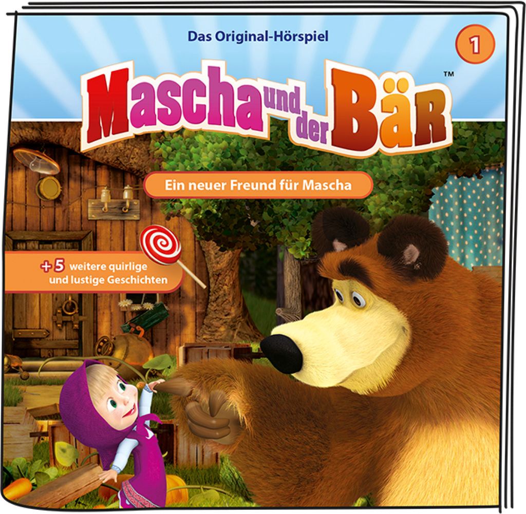 Tonies Mascha und der Bär - Ein neuer Freund für Mascha Produktbild 