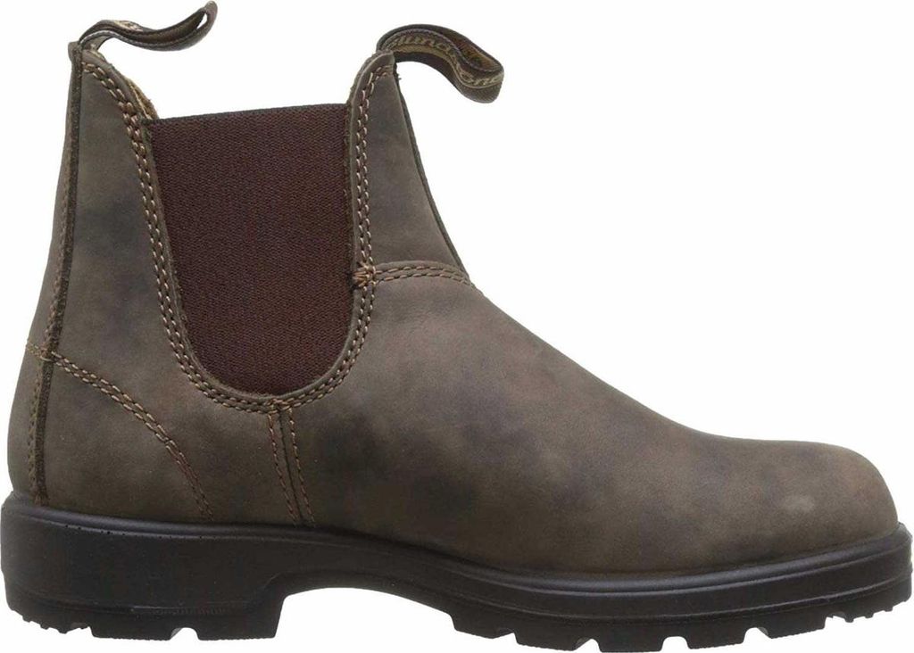 Mens Blundstone 584 Rustic Brown Waterproof Thermal Leather Chelsea Ankle Boot - Foto 3