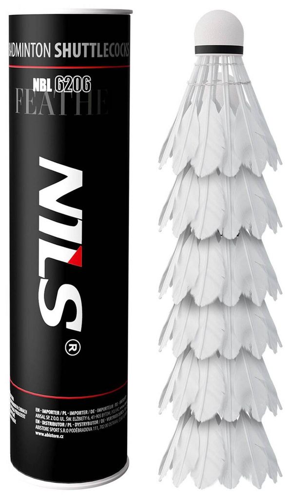 Feder-Badmintonntonnton-Fensterläden, 6 Stück, Nils NBL6206 Produktbild 