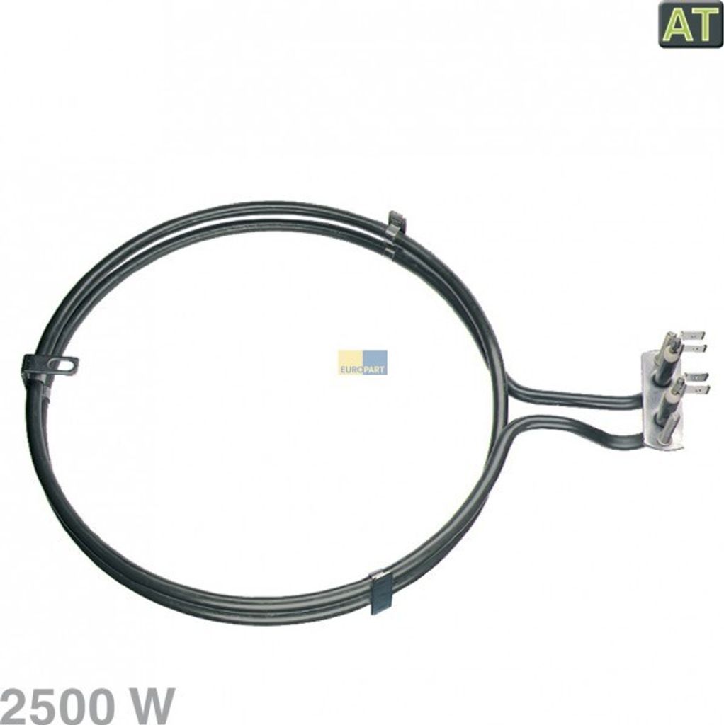 Europart Heizelement Heißluft EGO 20.17983.000 Ringheizung 2500W 230V für Backofen