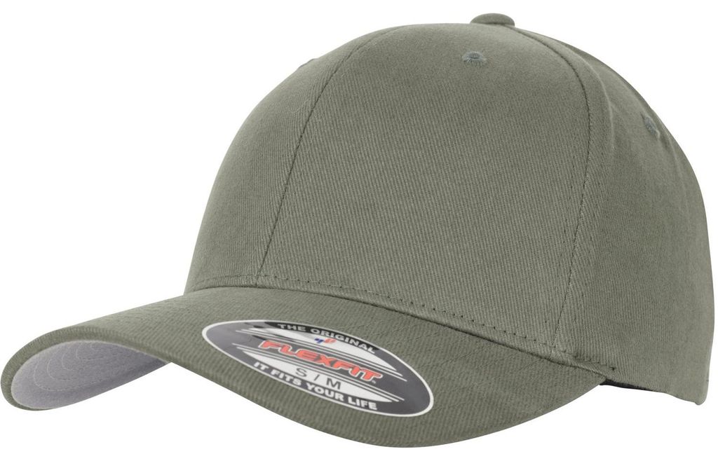 FLEXFIT 6377 | Flexfit Brushed Twill Cap, Silberne Produktbild 