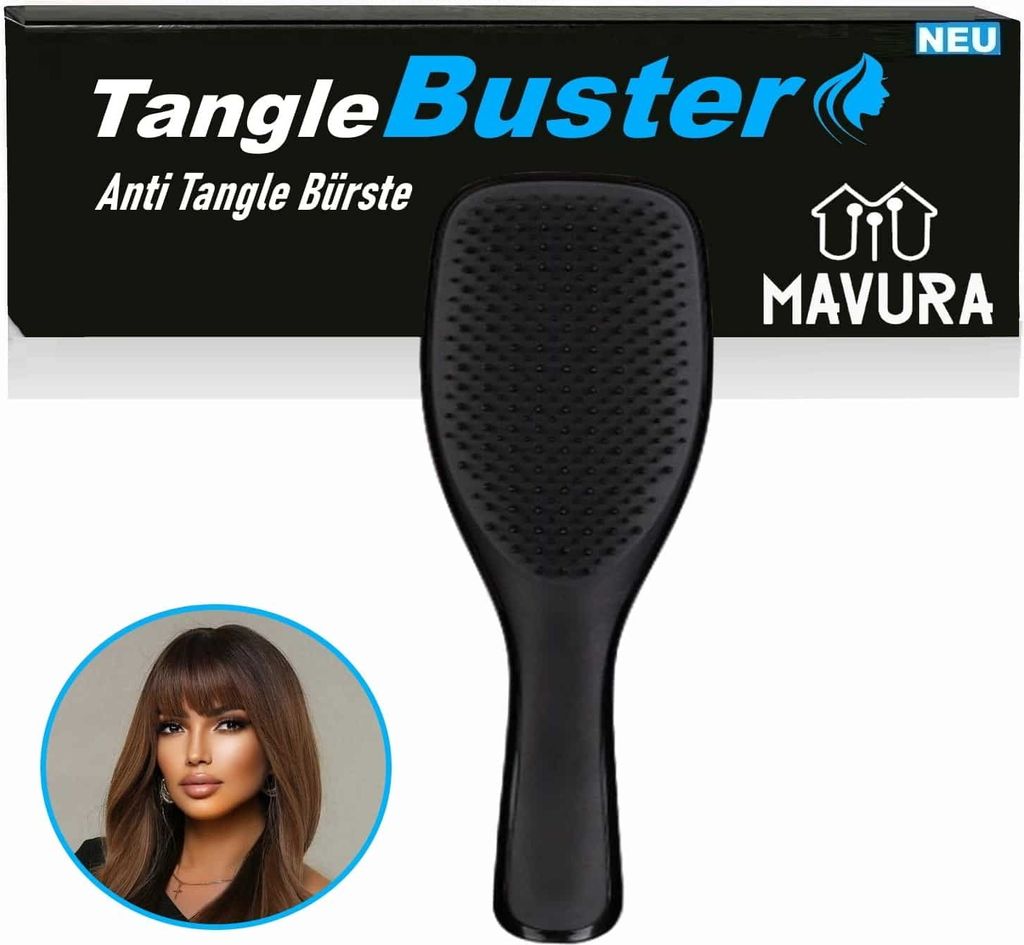 TangleBuster Anti Tangle Bürste Haarbruch entwirrende Produktbild 