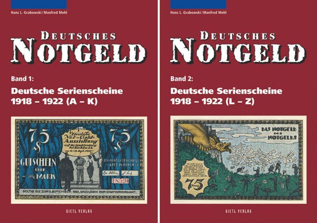Deutsche Serienscheine 1918 - 1922 Obrázek produktu 