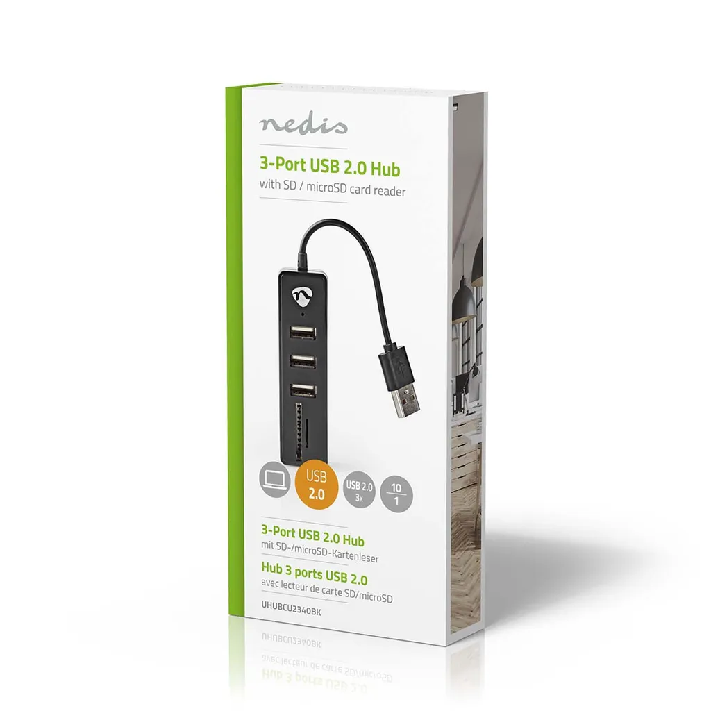 Hub USB Multi-ports : Solution pour Manque de Ports USB et Lecteur SD - 4