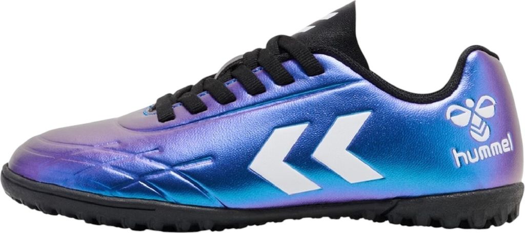 Hummel Top Star Turf TF LC JR Fußballschuhe Nockenschuhe blau/lila/schwarz/weiß 228344-9639, Schuhgröße:36 EU