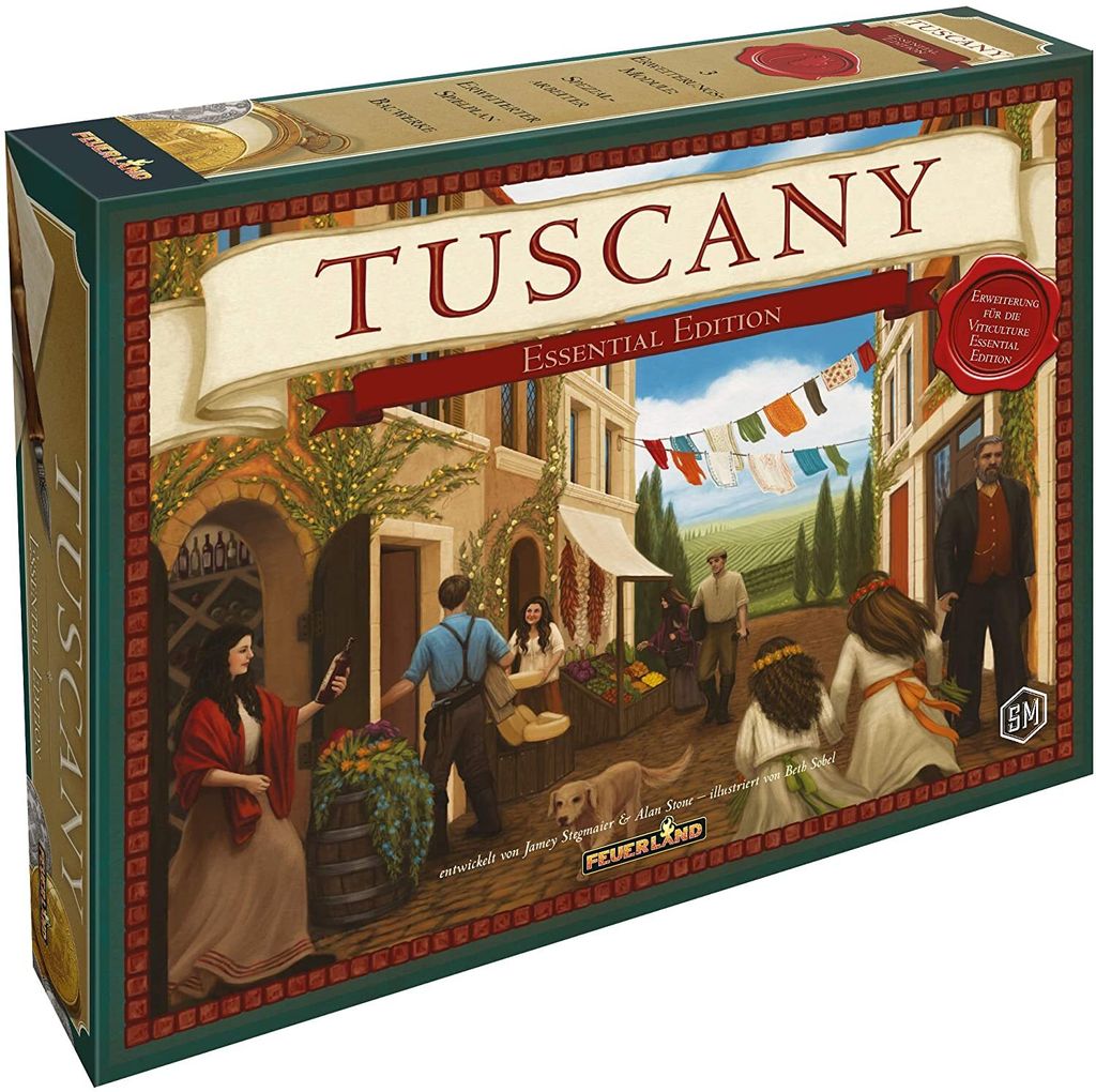 Viticulture: Tuscany Essential Edition (Erweiterung) - Pegasus FEU63551 - (Spielzeug / Gesellschaftsspiel)
