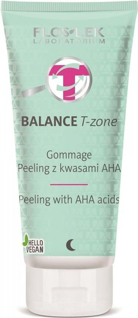 FLOSLEK Balance T-Zone Gommage Peeling mit AHA-Säuren 125ml