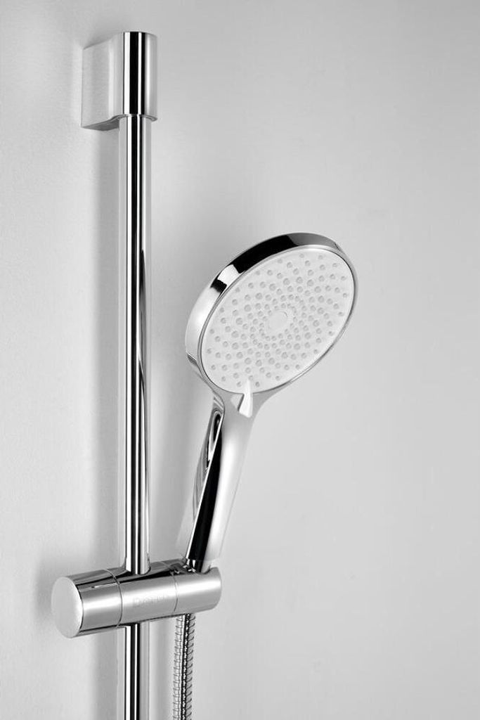 AMY Duschset mit Schiebehalter 980mm, Duschschlauch 1500mm, Chrom