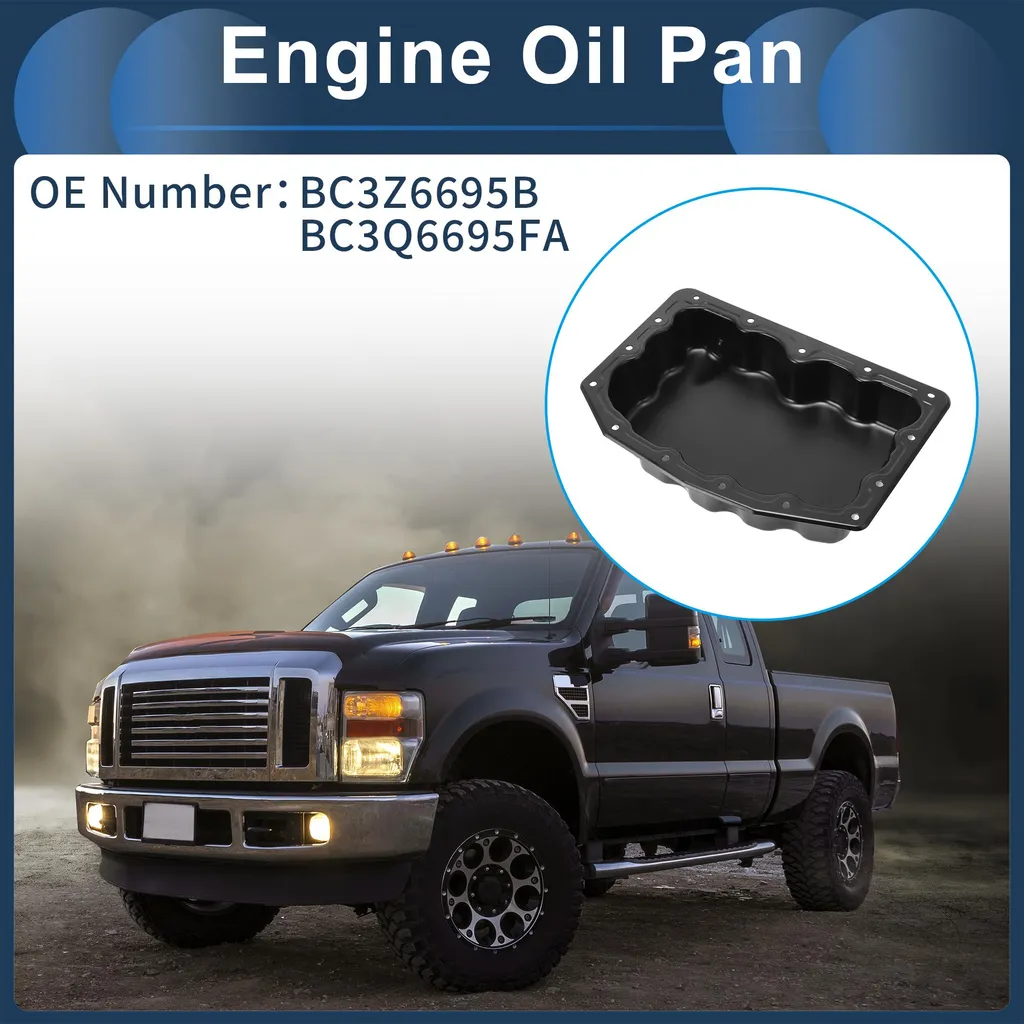 Carter de Transmission en Fer Noir pour Ford F250 Super Duty 2011-2025