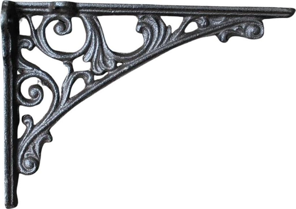 Supporto per mensola in ghisa 19,5 x 14 cm Immagine del prodotto 