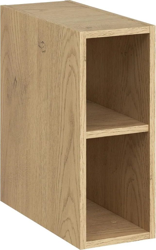 Petite Étagère pour Interstices Dalia - Rangement 20cm Chêne pour Bureau