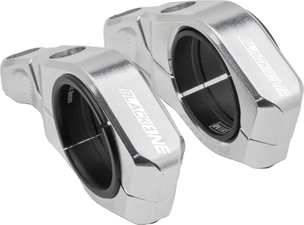 Black-ONE D-2 Direct Mount silber - Potence VTT de descente haute performance