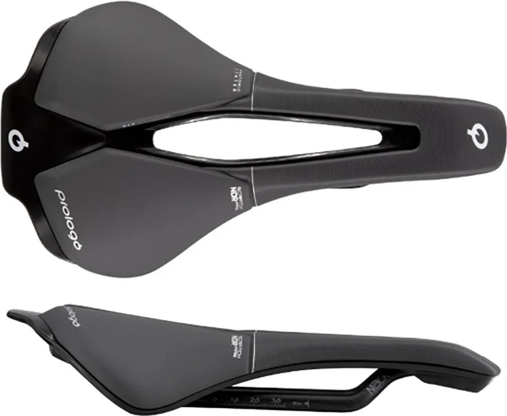 Selle de Vélo de Route Prologo Scratch M5 NDR 140 mm avec Rails Carbone