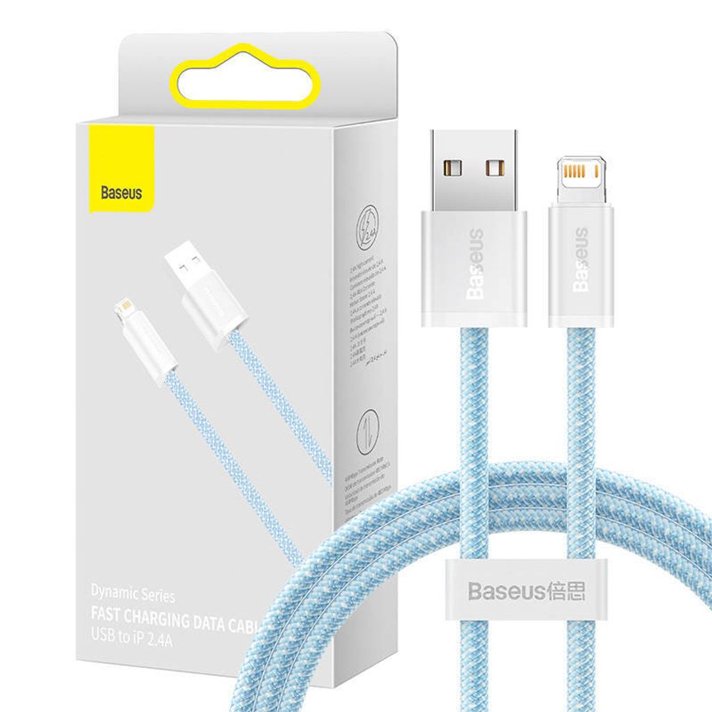 Baseus Dynamic Kabel USB auf Lightning, 2,4A, 1m (blau)